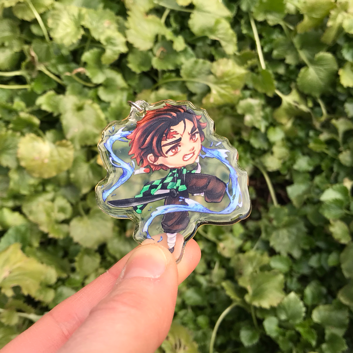 Tanjiro Demon Slayer Acrylic Keyring
