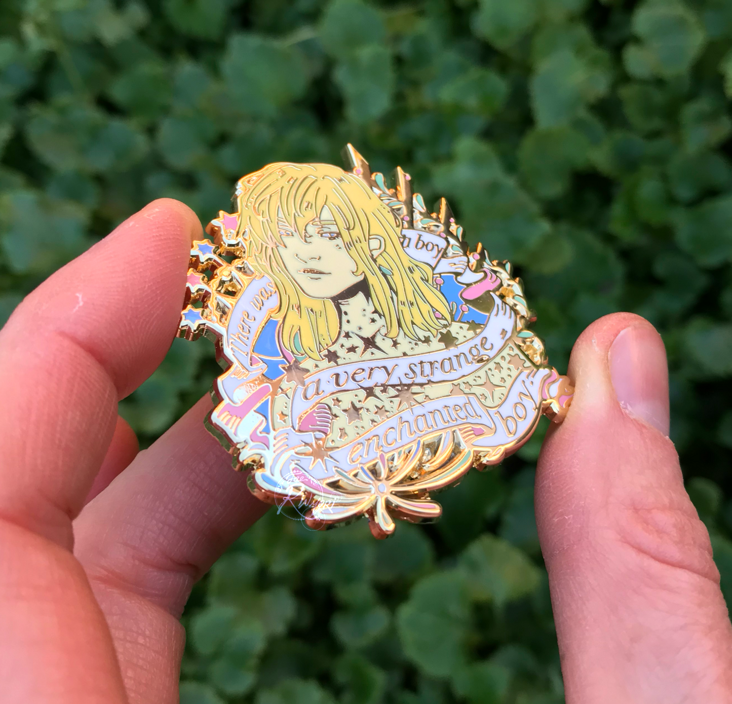 Howl Inspired Hard Enamel Pin Badge