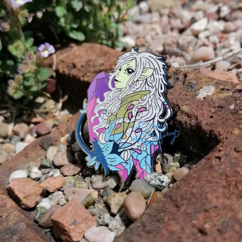 Deet Gelfing Dark Crystal Hard Enamel Pin