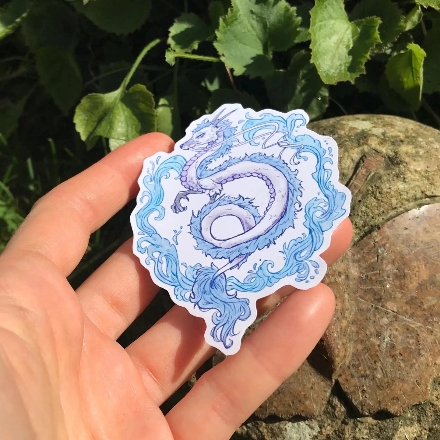 Haku River Spirit Inspired Sticker