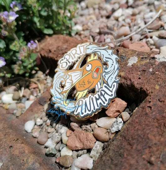 Magikarp Spirit Animal Inspired Hard Enamel Pin