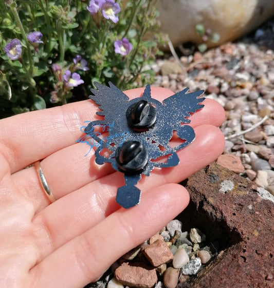 Super Girl Nerd Paste Hard Enamel Pin