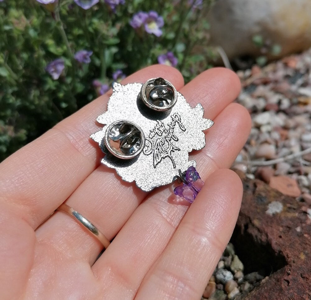 Kawaii Dead Inside Hard Enamel Pin