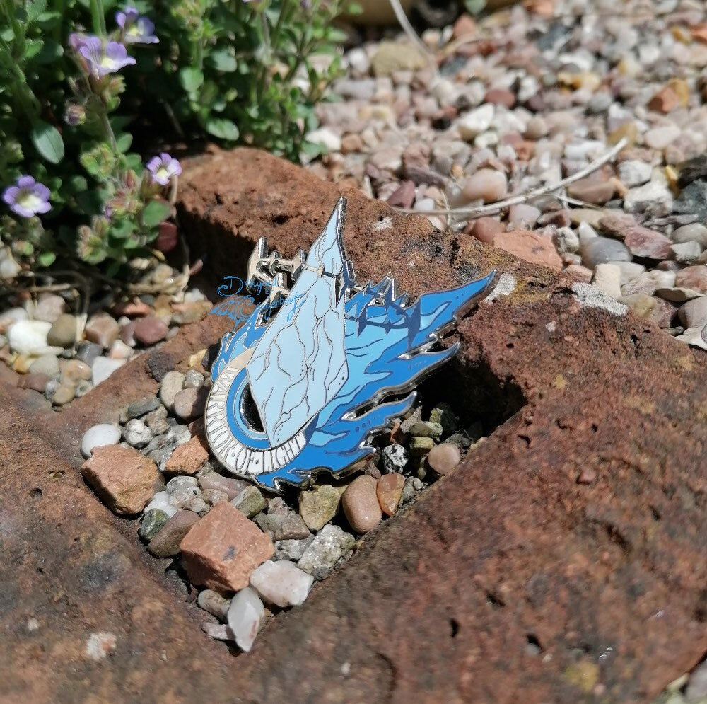 FFXIV Warrior of Light Inspired Hard Enamel Pin