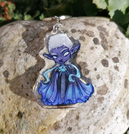 Critical Role Essek Acrylic Keyring