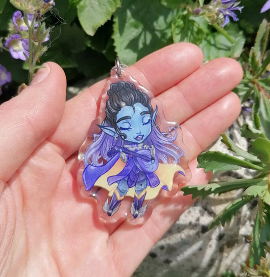 Critical Role Dorian Acrylic Keyring