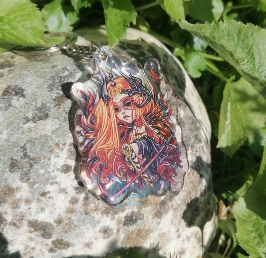 FFXIV Zenos Greek Myth Erebus Inspired Keyring