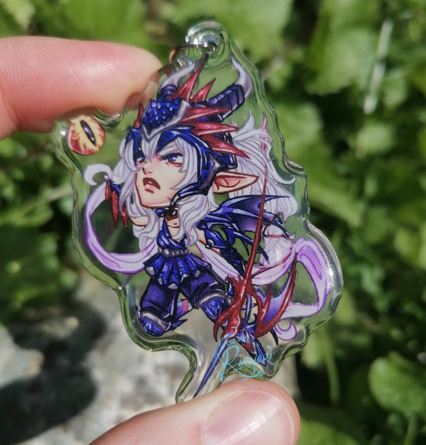FFXIV Estinien Greek Myth Ares Inspired Keyring