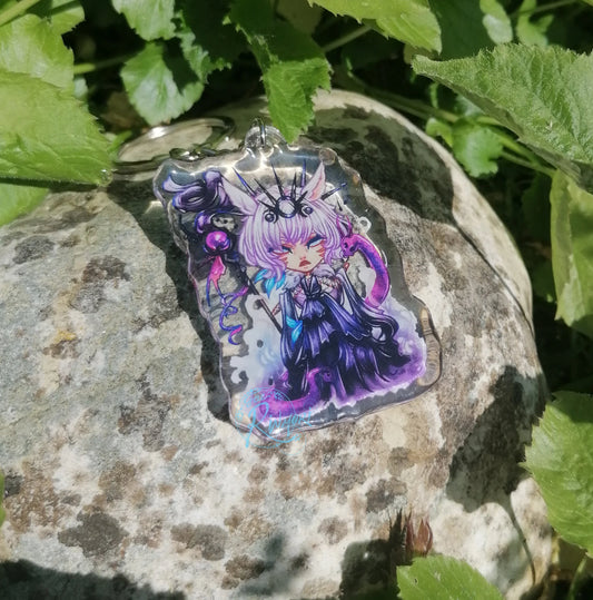 FFXIV Y'shtola Greek Myth Hecate Inspired Keyring