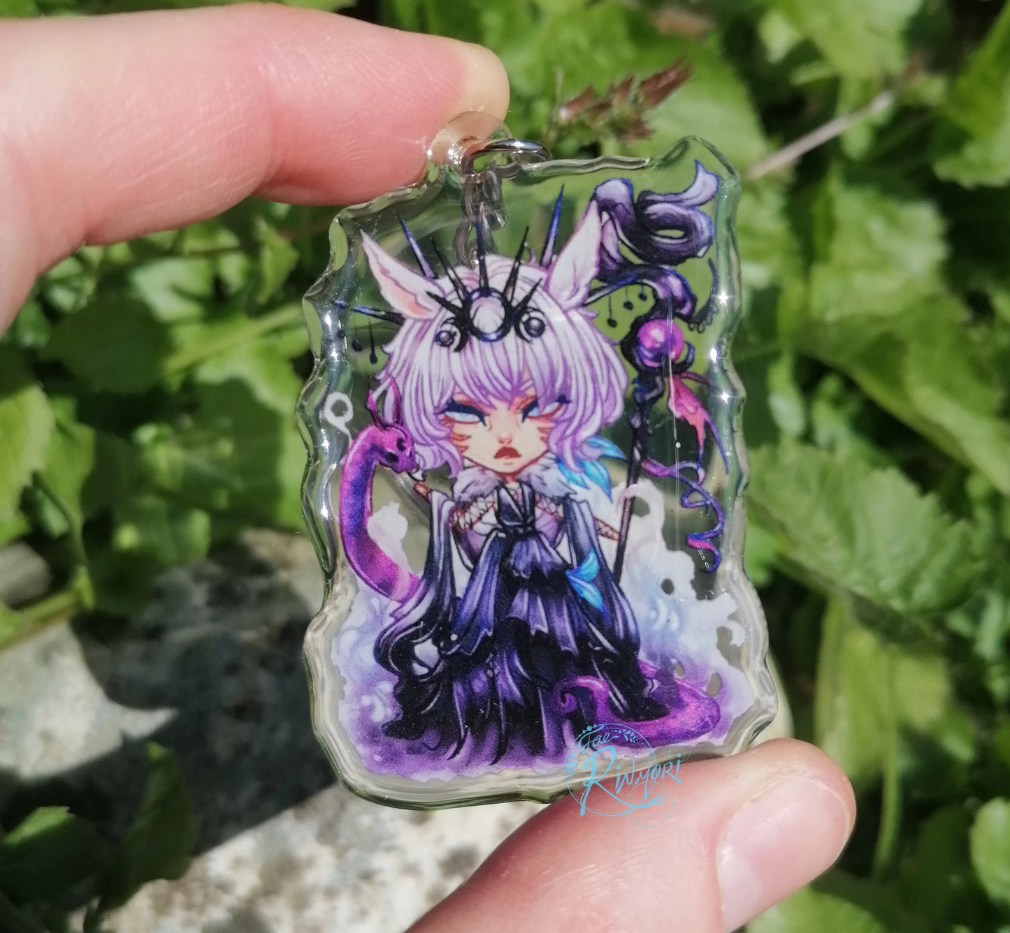 FFXIV Y'shtola Greek Myth Hecate Inspired Keyring