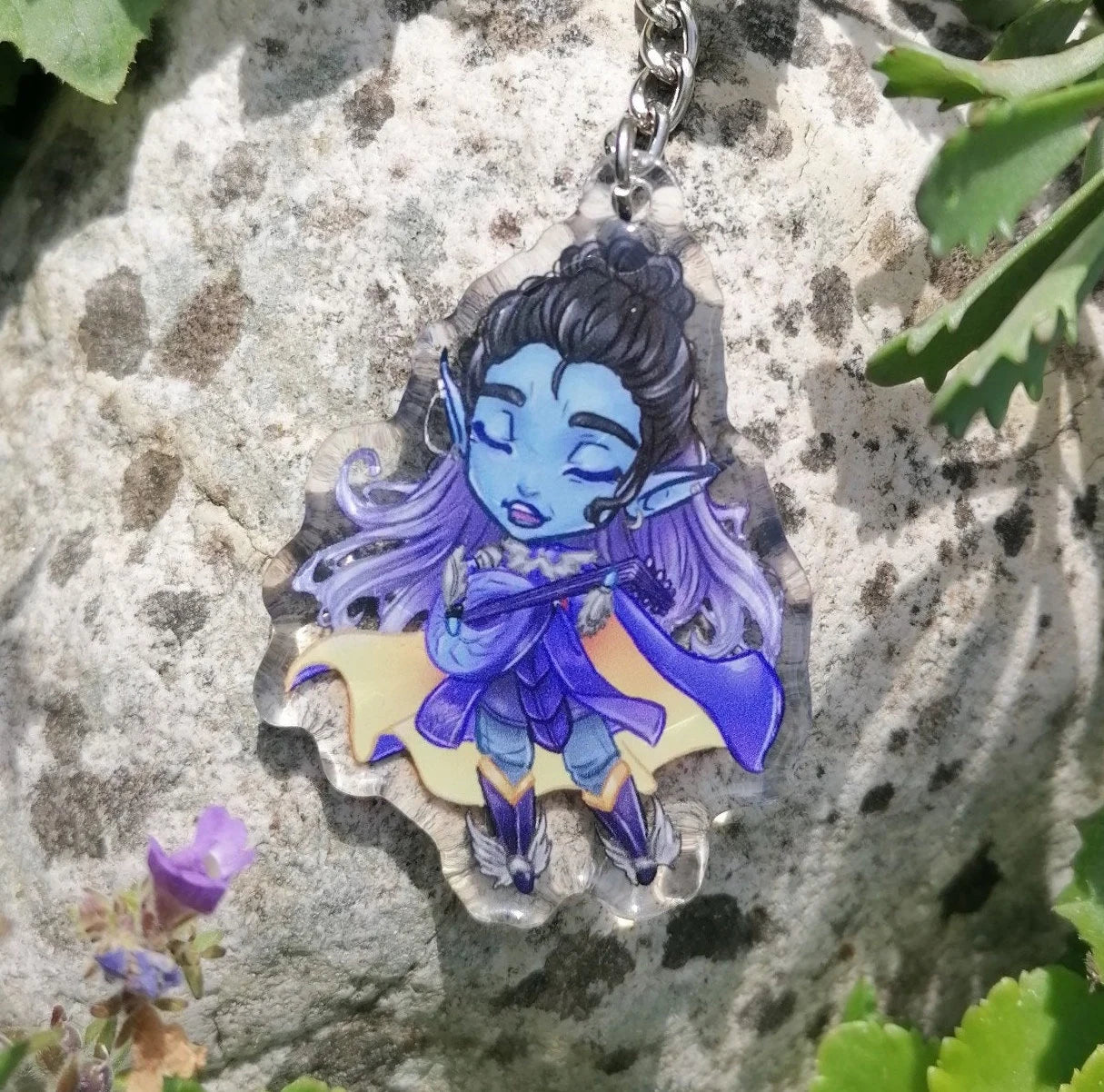 Critical Role Dorian Acrylic Keyring