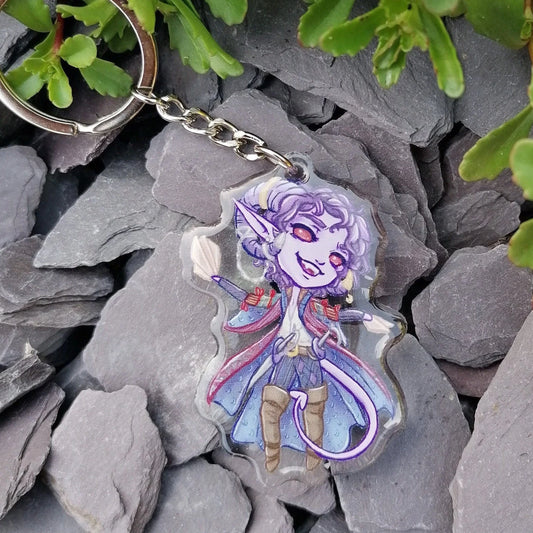 Critical Role Mollymauk Acrylic Keyring