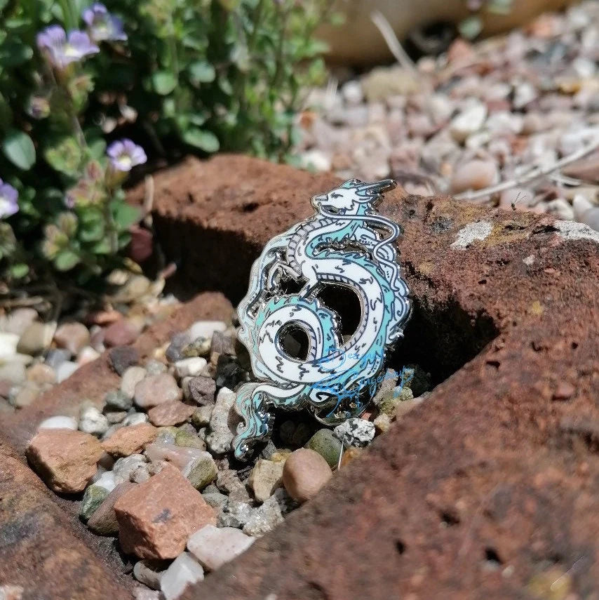 Kawaii Haku Inspired Hard Enamel Pin