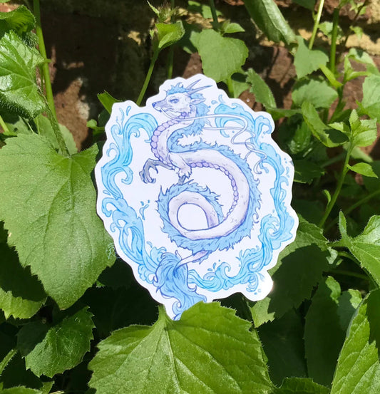 Haku River Spirit Inspired Sticker