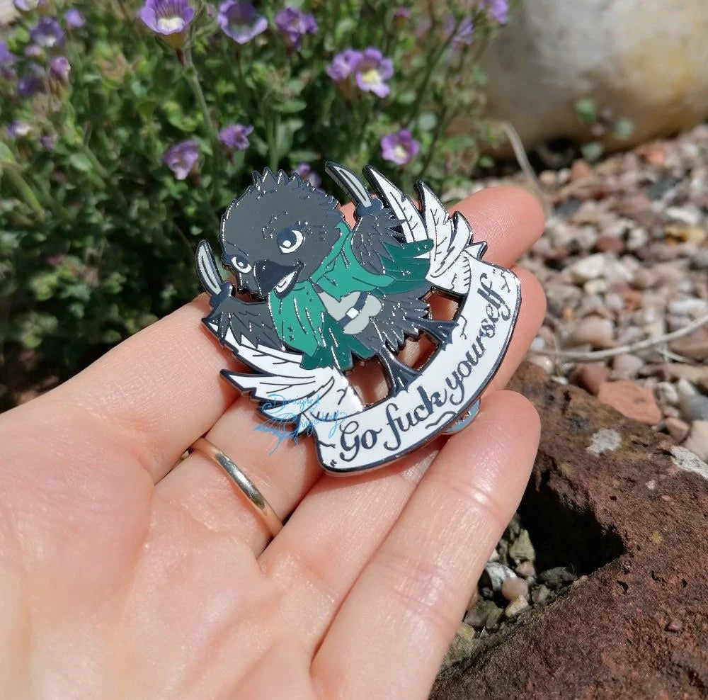 Critical Role Kiri Inspired Hard Enamel Pin