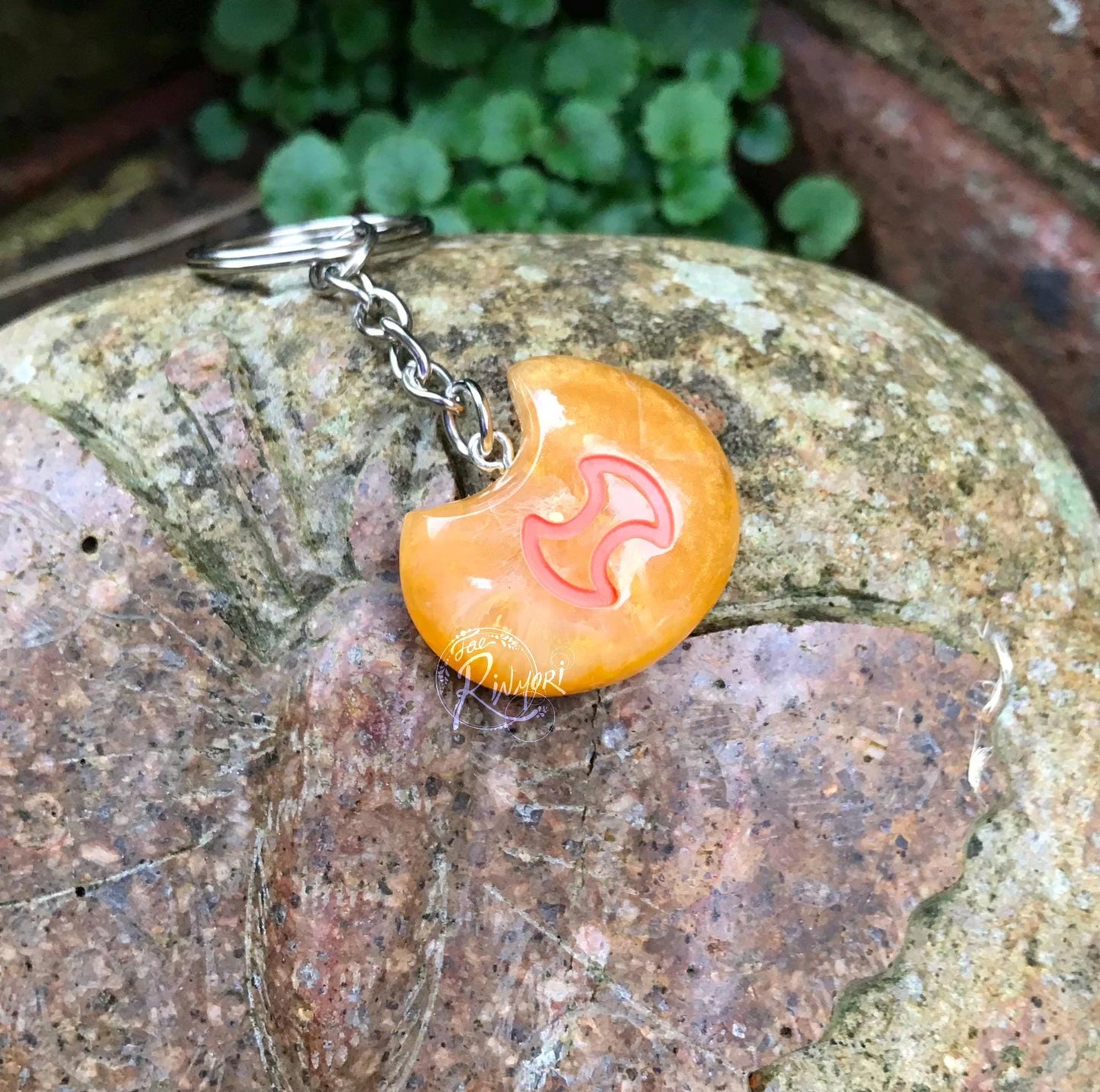 FFXIV Warrior Tank Role Job Stone - Orange