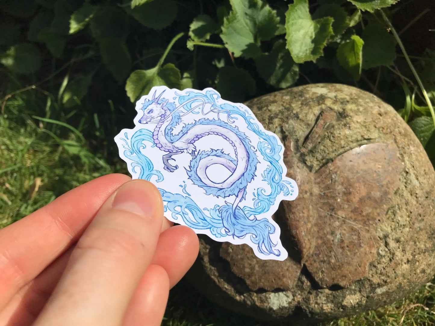 Haku River Spirit Inspired Sticker
