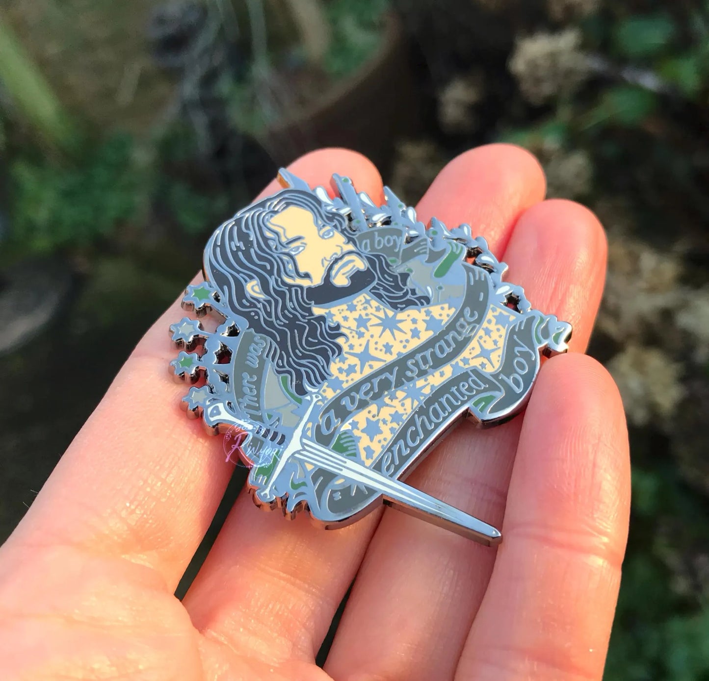 Aragorn LotR Inspired Hard Enamel Pin Badge