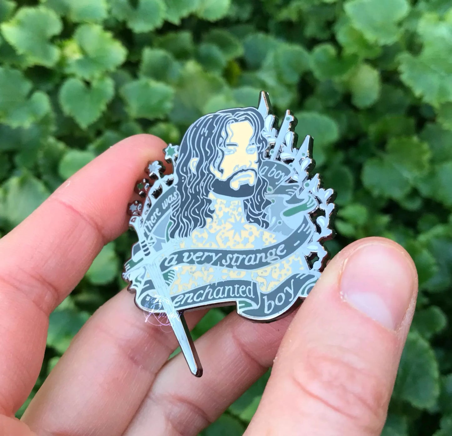Aragorn LotR Inspired Hard Enamel Pin Badge