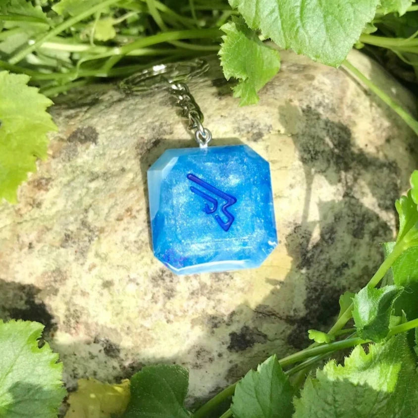 FFXIV Machinist Physical DPS Role Job Stone - Blue