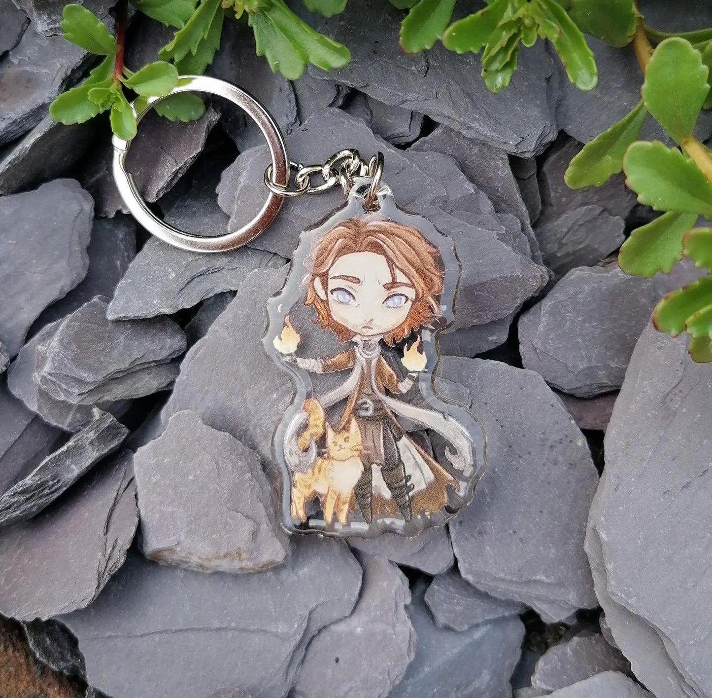 Critical Role Caleb Acrylic Keyring