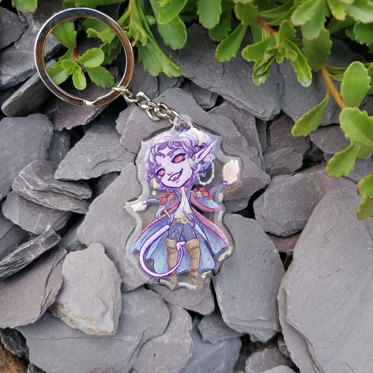 Critical Role Mollymauk Acrylic Keyring