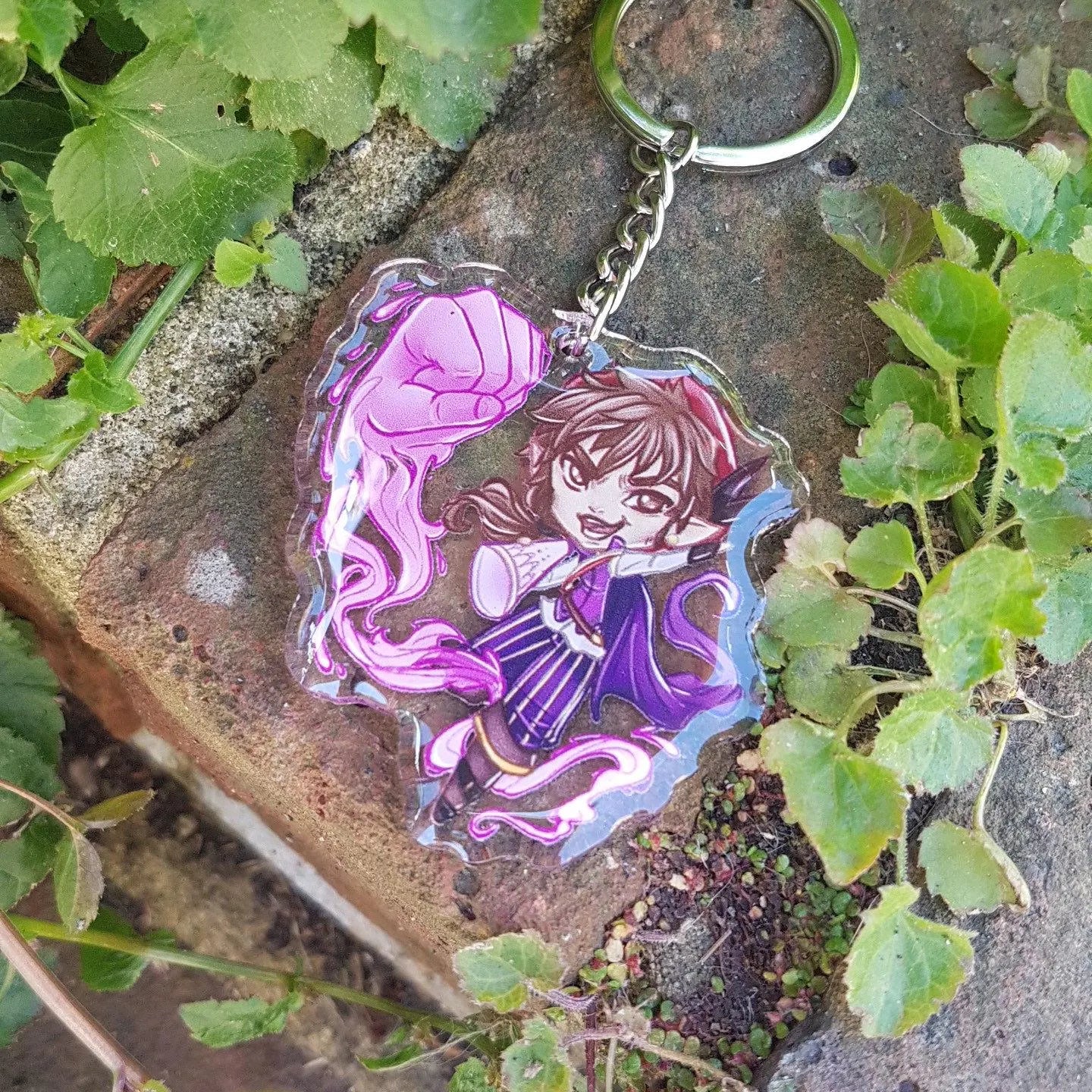 Critical Role Scanlan Acrylic Keyring