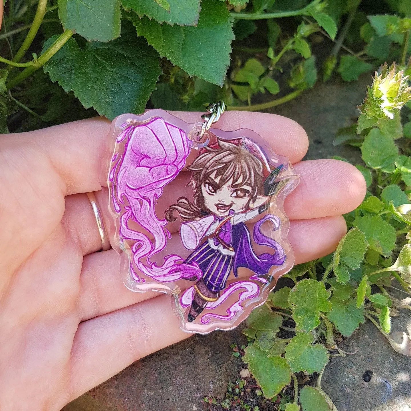 Critical Role Scanlan Acrylic Keyring
