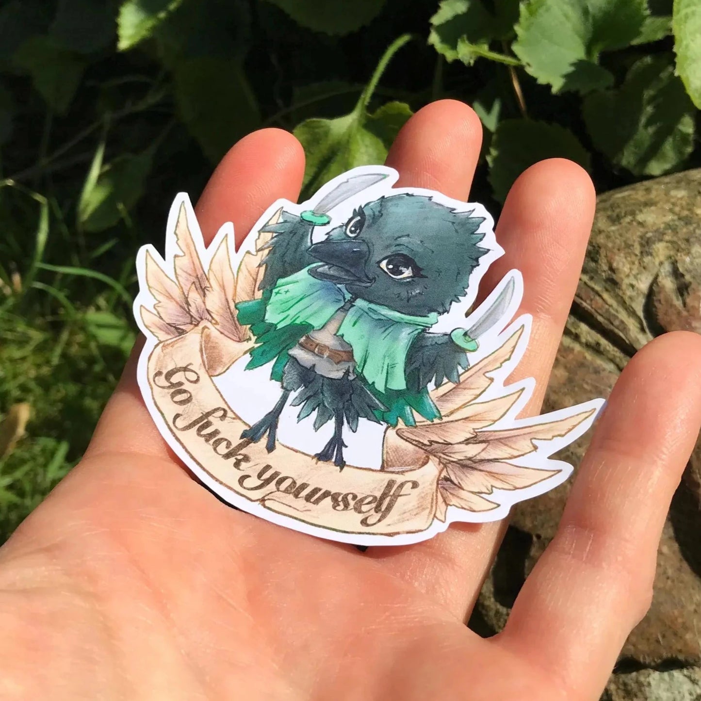 Critical Role Kiri Inspired Vinyl Sticker