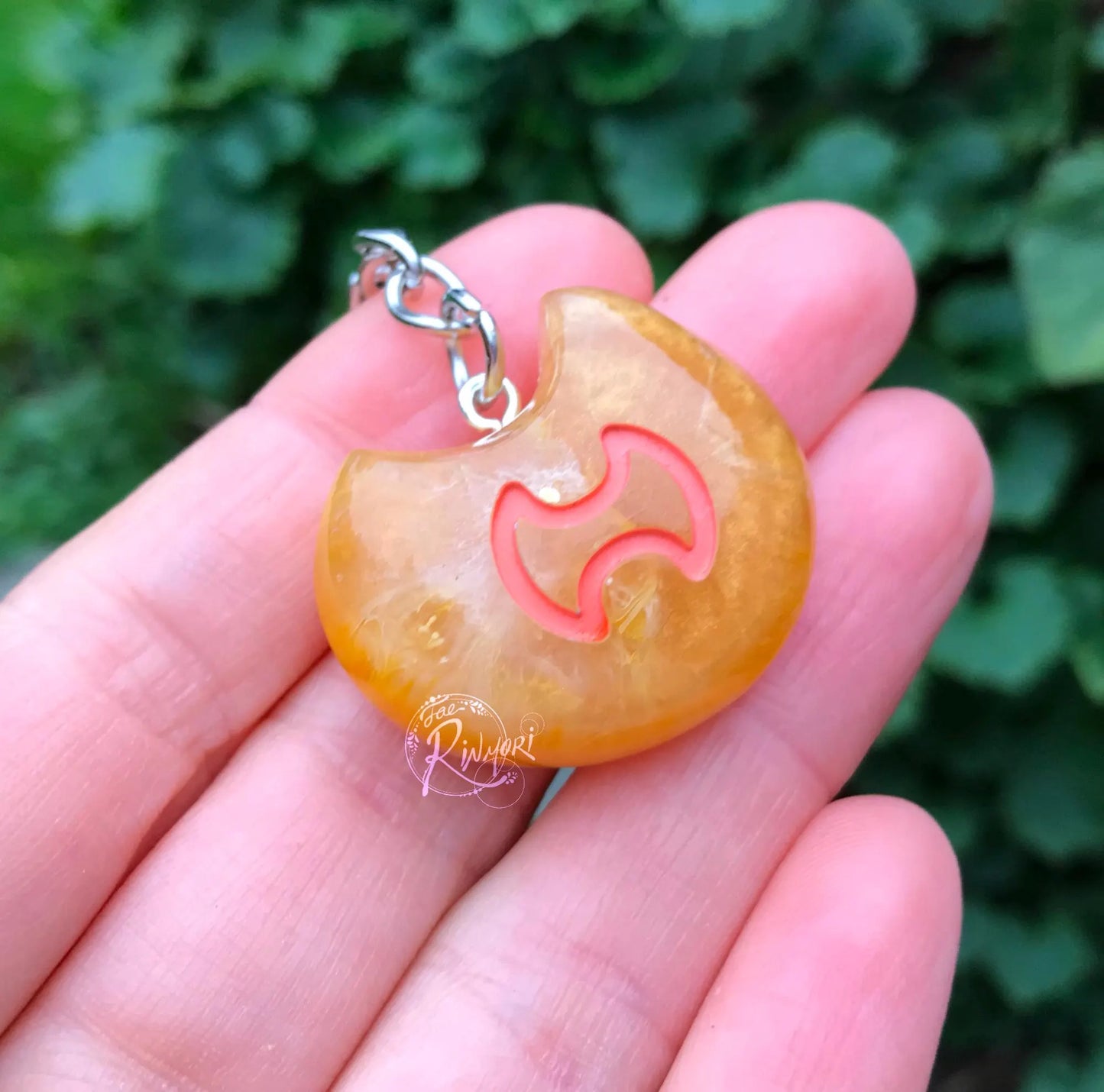 FFXIV Warrior Tank Role Job Stone - Orange