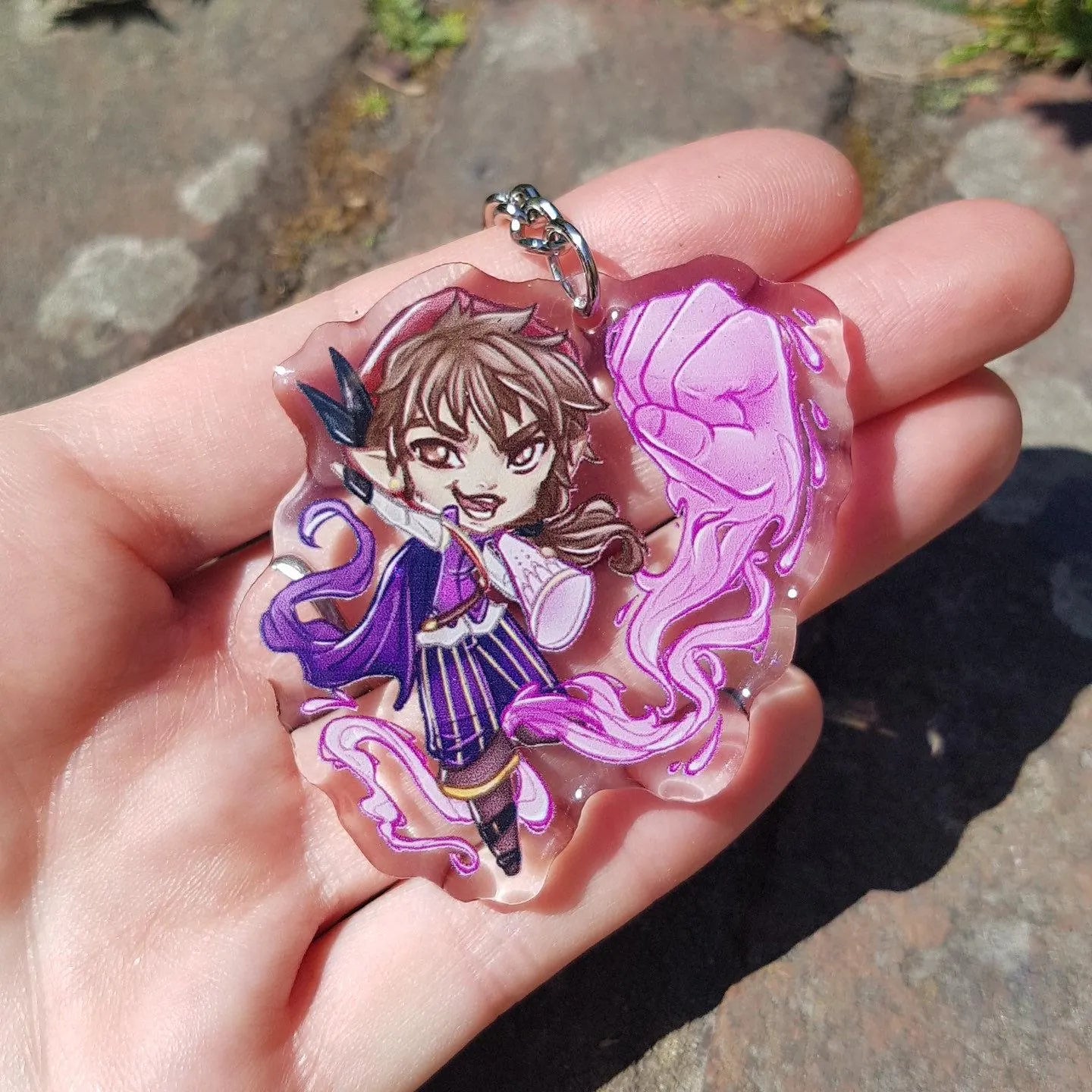 Critical Role Scanlan Acrylic Keyring