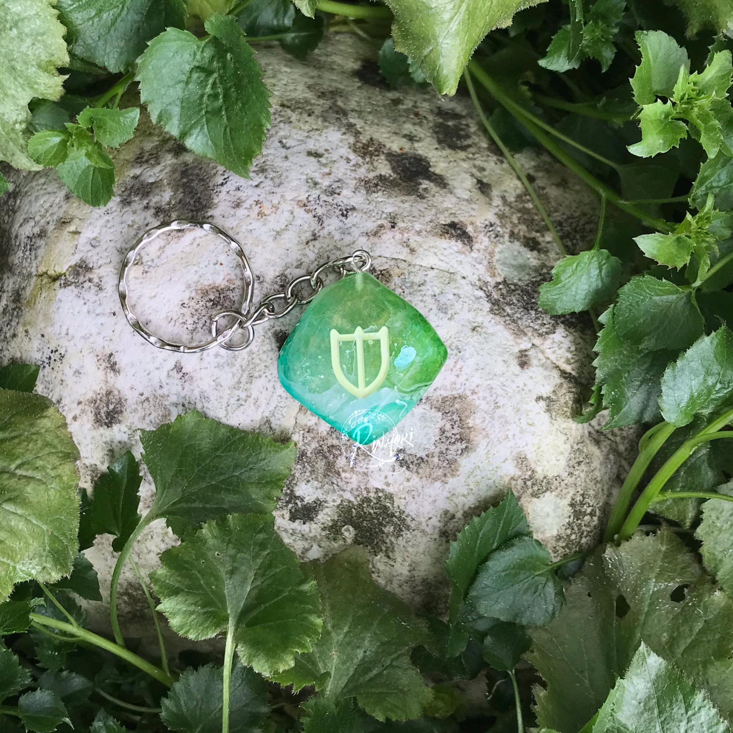 FFXIV Paladin Tank Role Job Stone - Green
