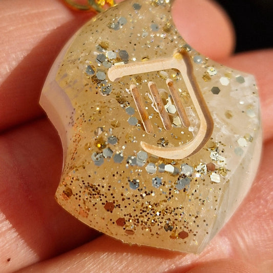 FFXIV Bard Physical DPS Role Job Stone - Glitter Gold