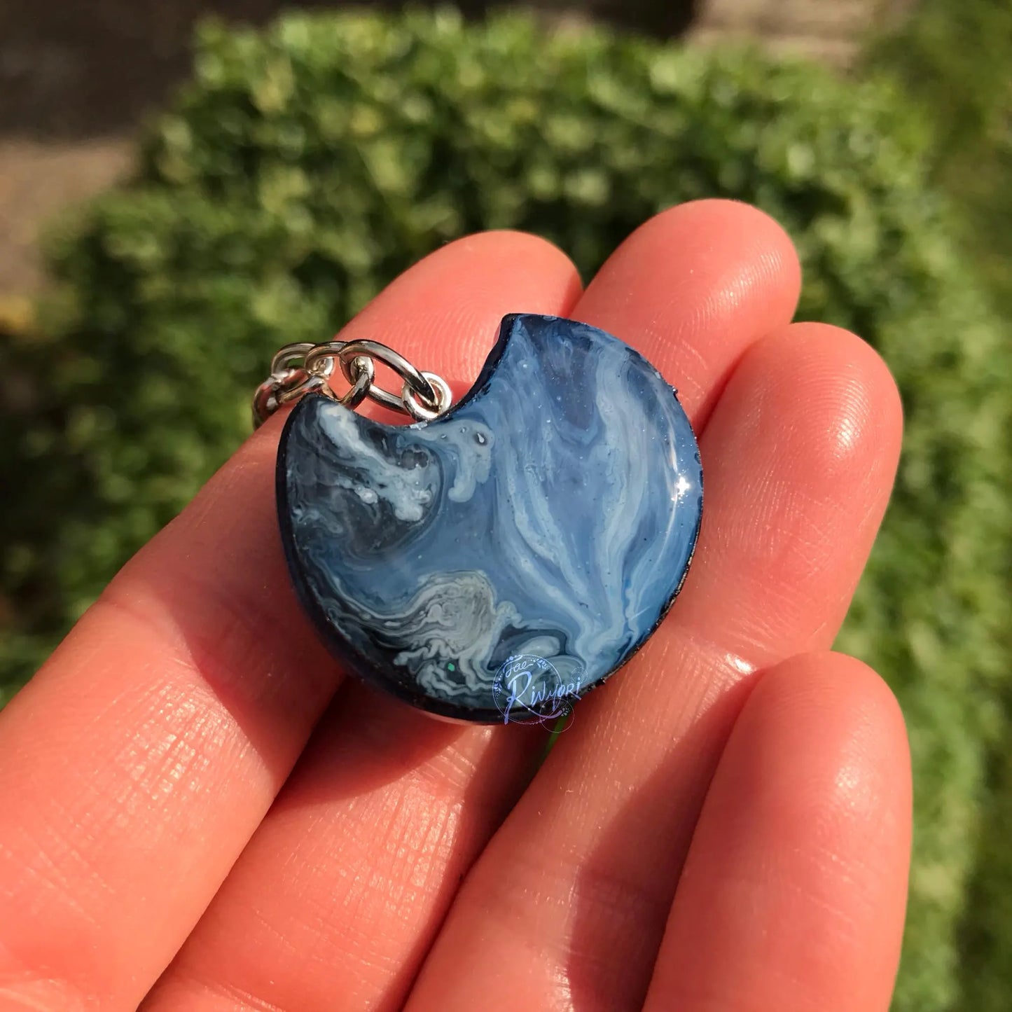 FFXIV Warrior Tank Role Job Stone - Blue
