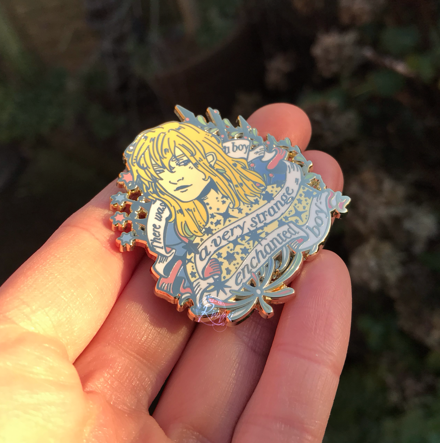 Howl Inspired Hard Enamel Pin Badge