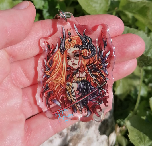 FFXIV Zenos Greek Myth Erebus Inspired Keyring