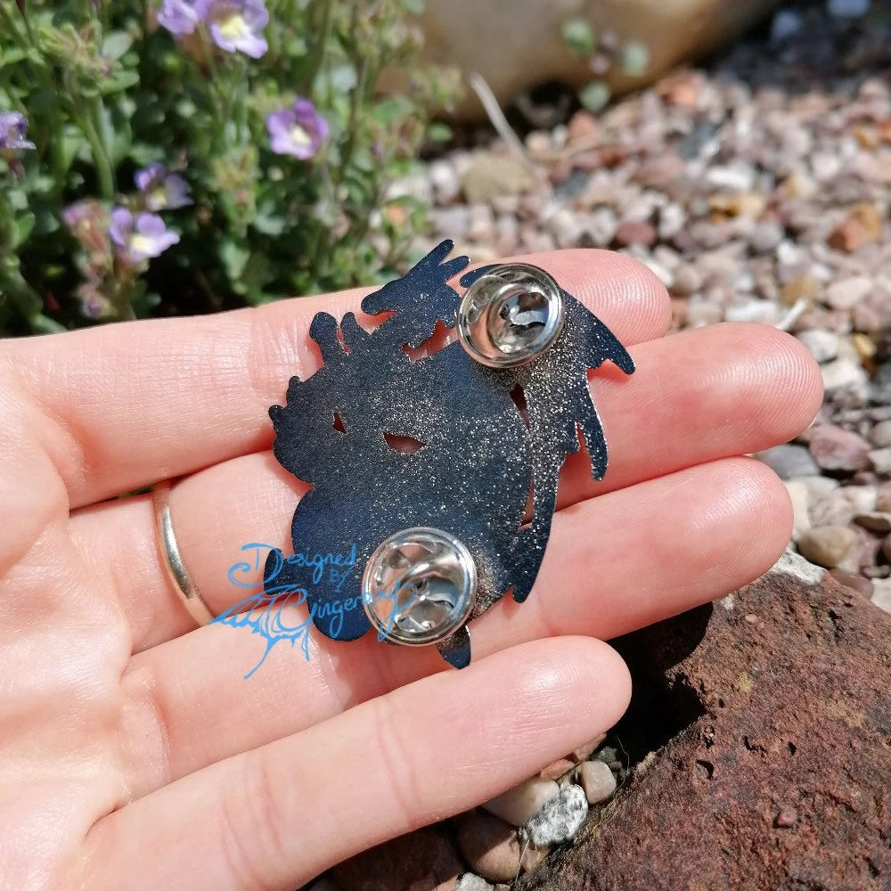 Dungeons and Dragons Inspired Hard Enamel Pin