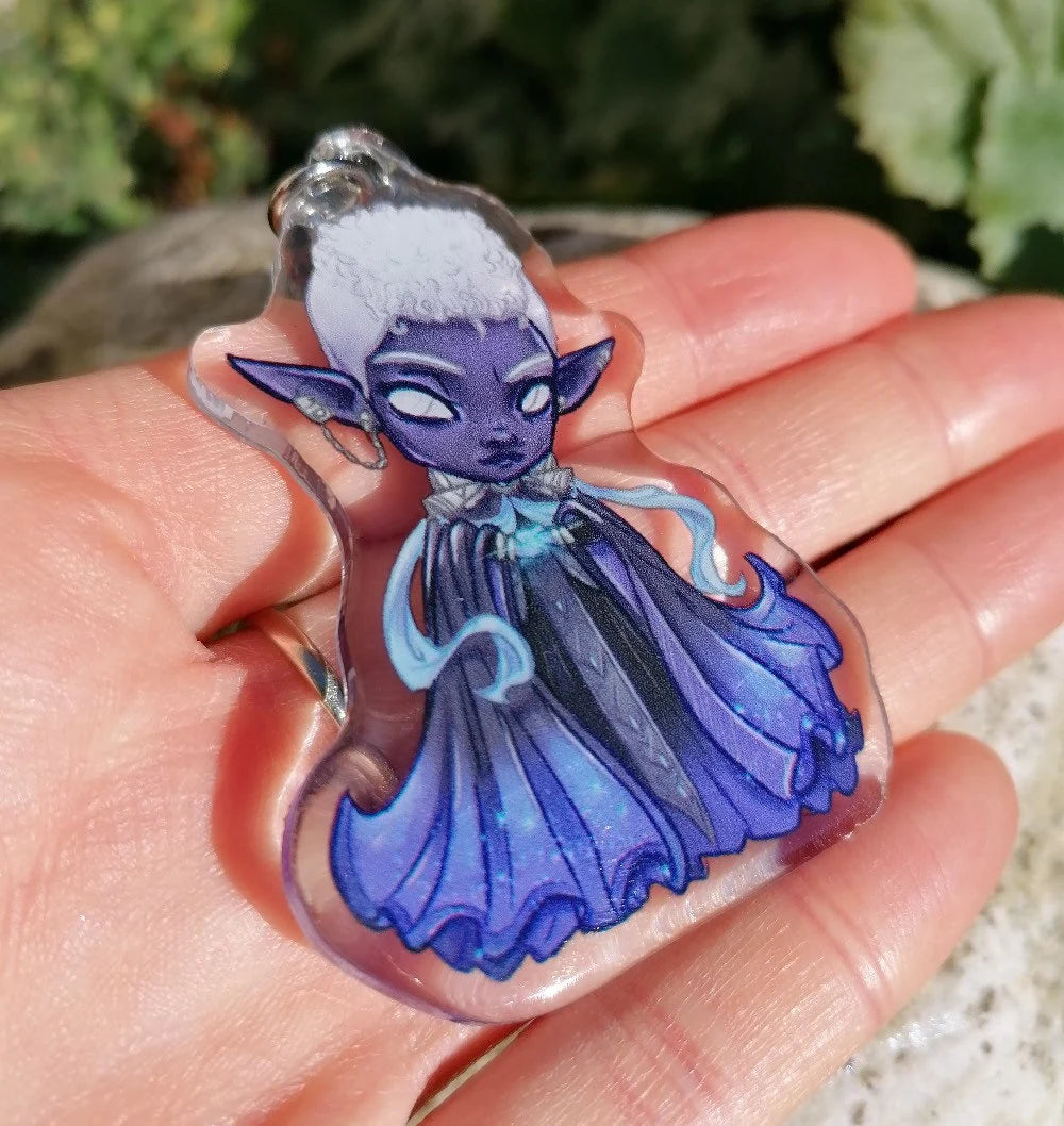 Critical Role Essek Acrylic Keyring
