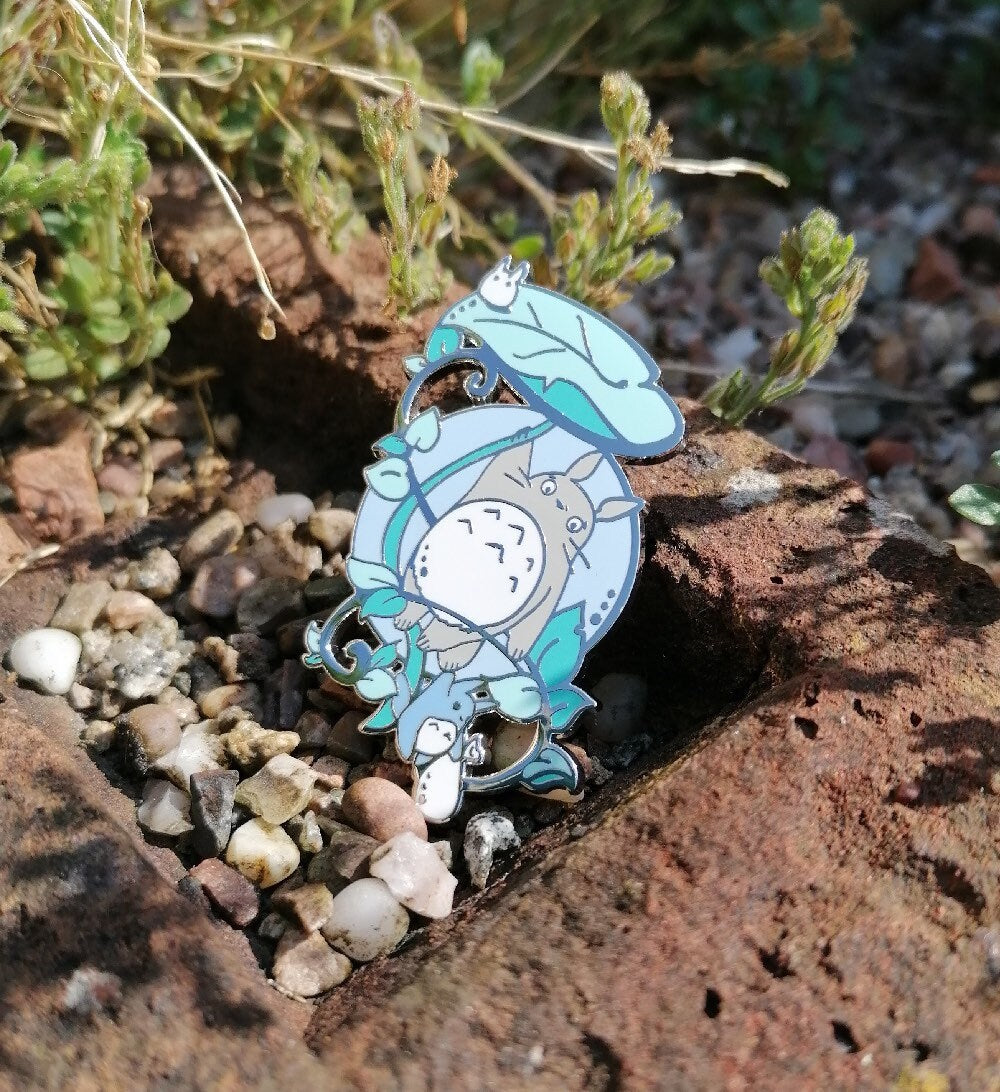 Kawaii Totoro Inspired Hard Enamel Pin