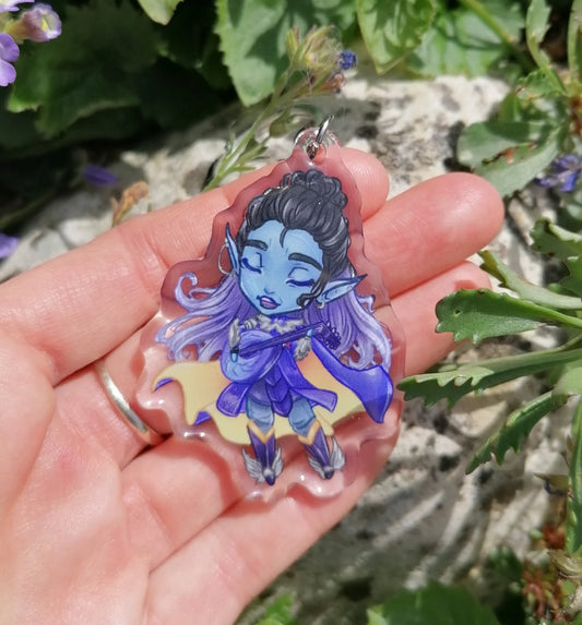 Critical Role Dorian Acrylic Keyring