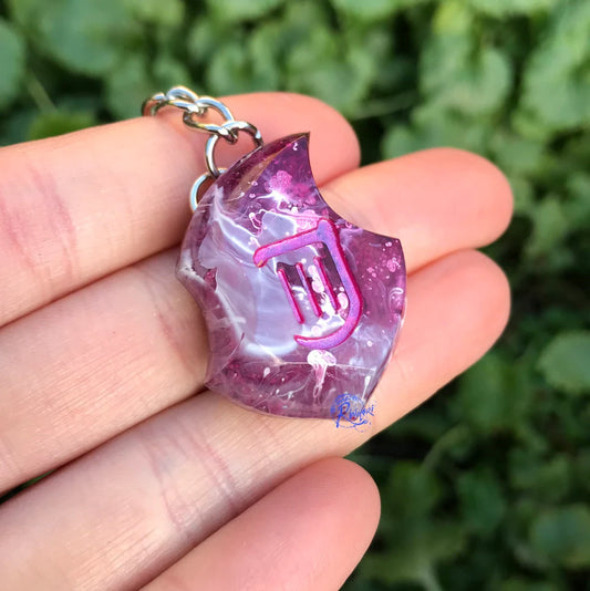 FFXIV Bard Physical DPS Role Job Stone - Purple