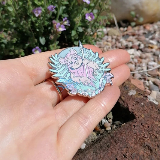 Pastel Star War Bear Inspired Hard Enamel Pin Badge