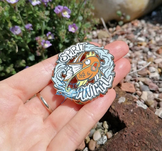 Magikarp Spirit Animal Inspired Hard Enamel Pin