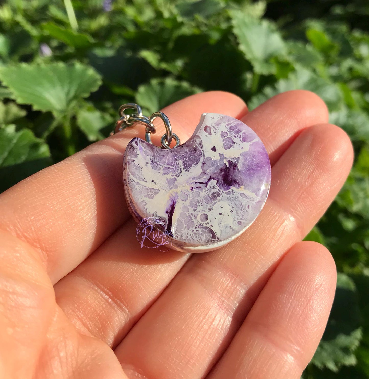 FFXIV Warrior Tank Role Job Stone - Purple