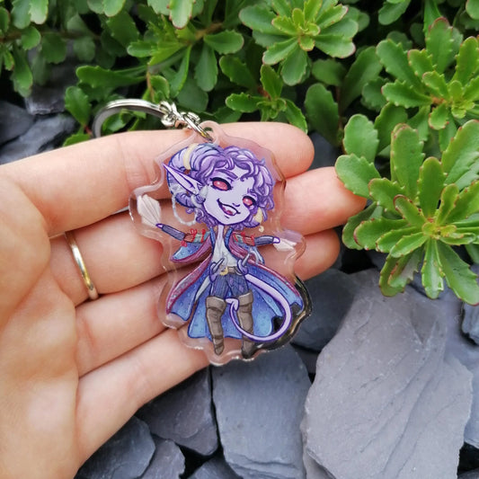 Critical Role Mollymauk Acrylic Keyring