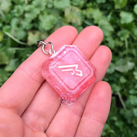 FFXIV Machinist Physical DPS Role Job Stone - Pink